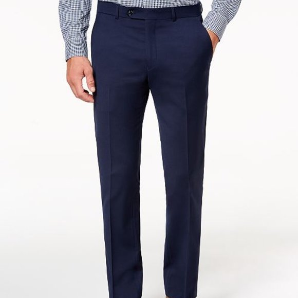 Tommy Hilfiger Modern-Fit Stretch Navy Suit Pants W40xL32 - Picture 1 of 7